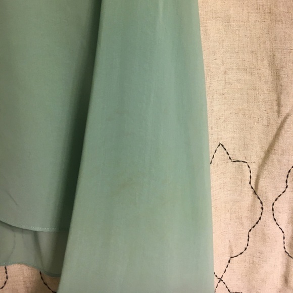 Teal Ruffle Top - Picture 2 of 2