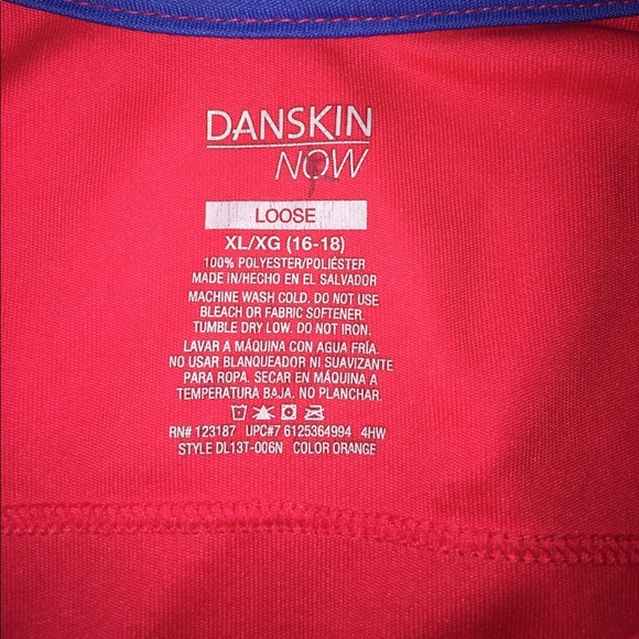 Danskin Now XL Loose Fit Sport Shirts - Picture 4 of 8
