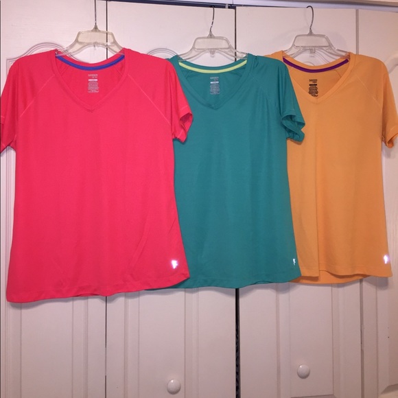 Danskin Now XL Loose Fit Sport Shirts - Picture 2 of 8