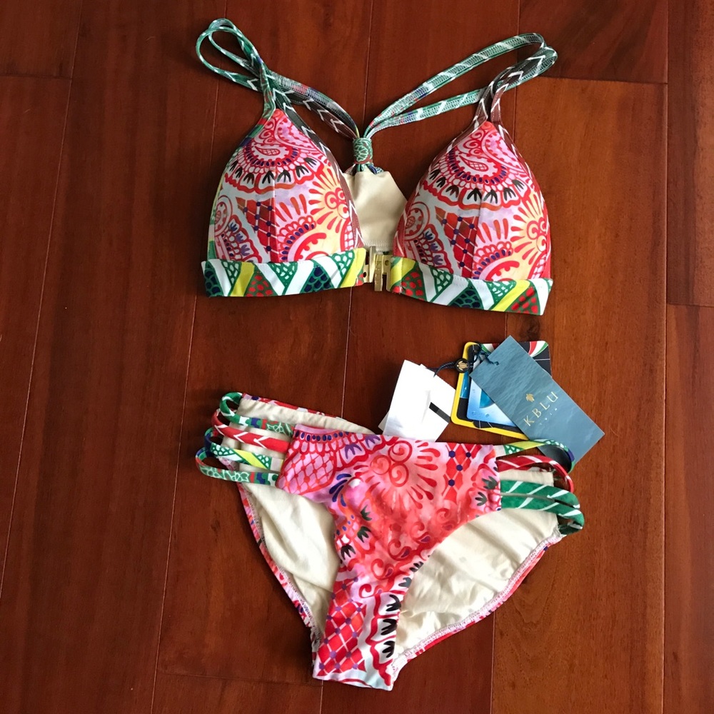 Indian Summer Multi String Bikini Set - Picture 4 of 5