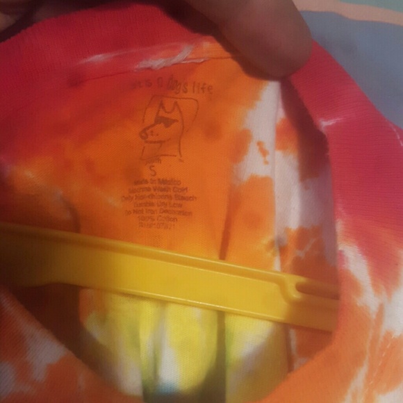 27# Child's shirt peace dog tie dye - Picture 3 of 3