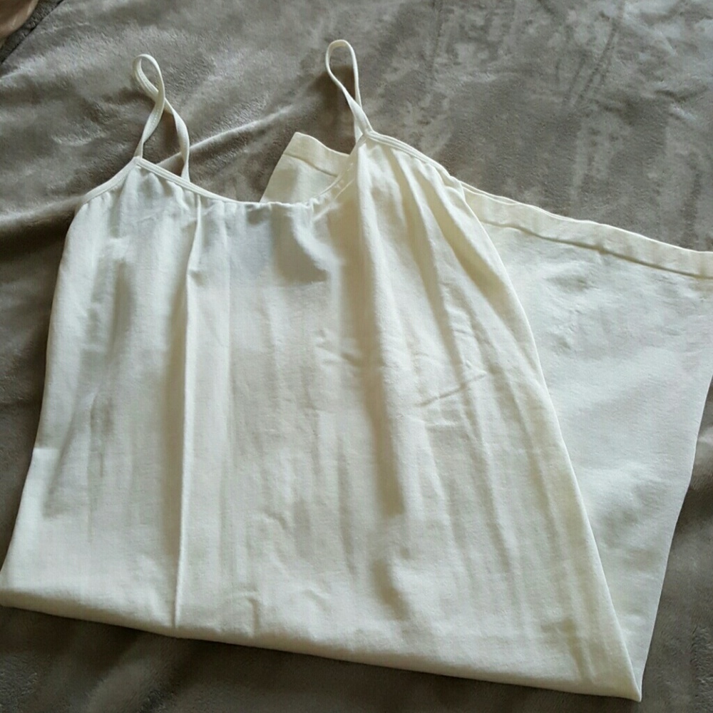 NEW // Soft Ivory Cream Slip Dress