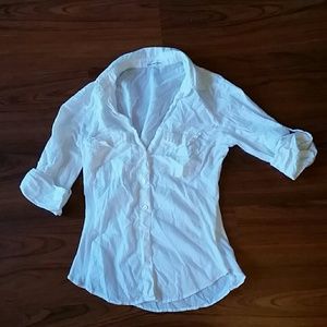 James Perse Standard White Top