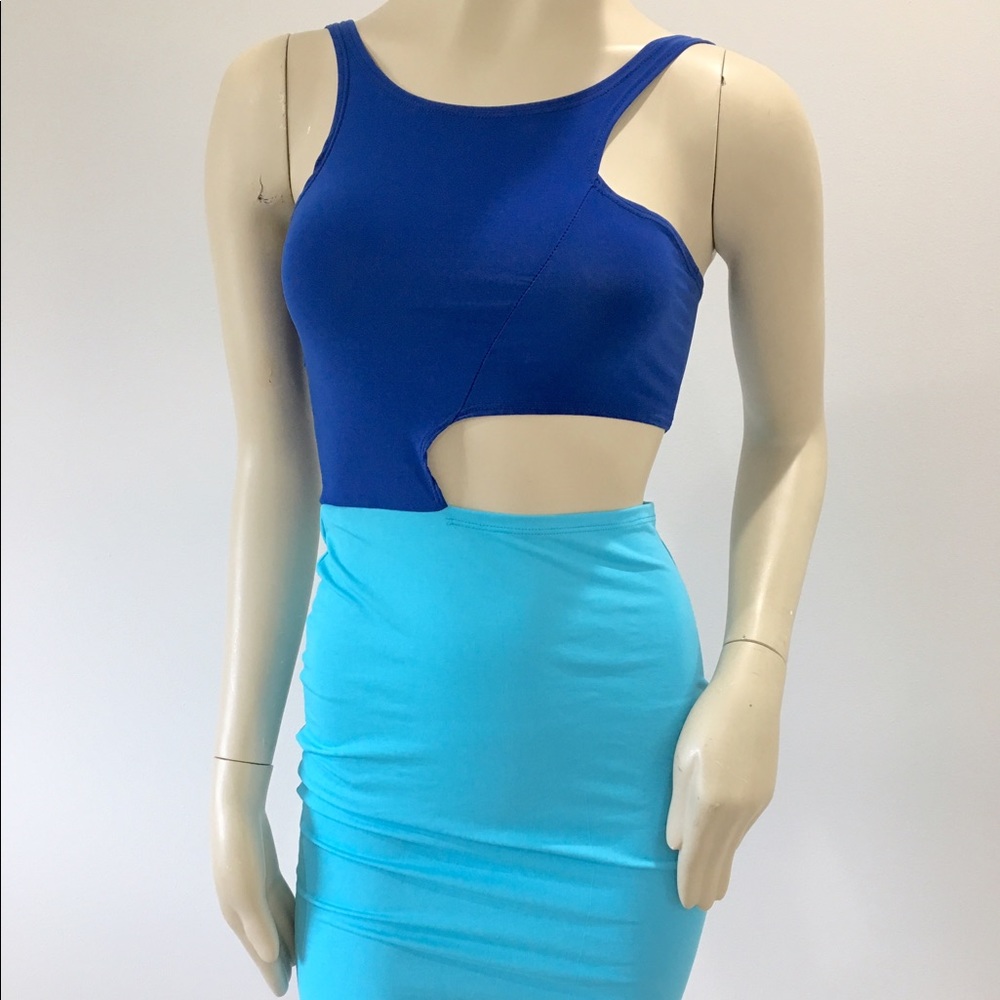 ✨SALE✨AMI Clubwear Panel Cutout Dress