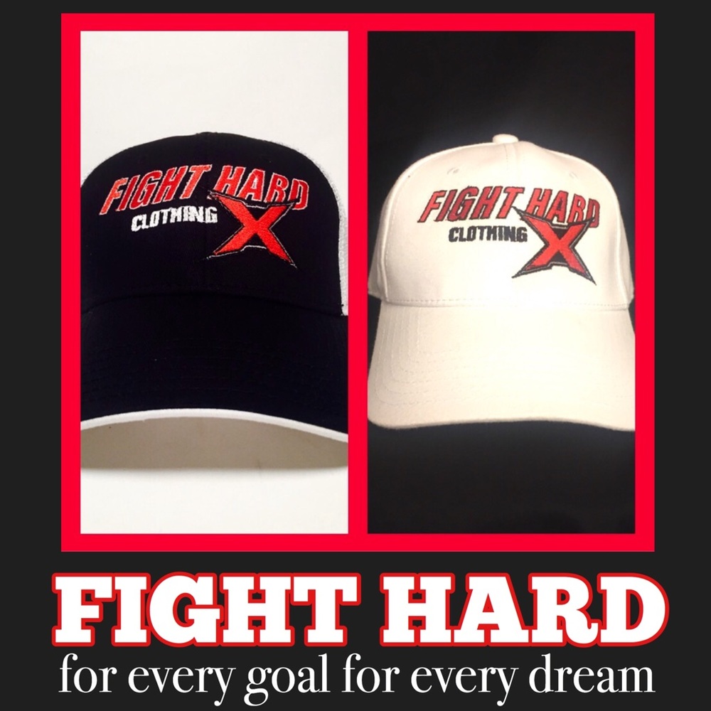 Fight Hard adjustable caps