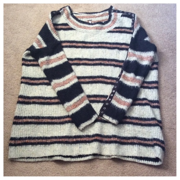 Free People Side Stripe Alpaca-Blend Tunic - Picture 4 of 7