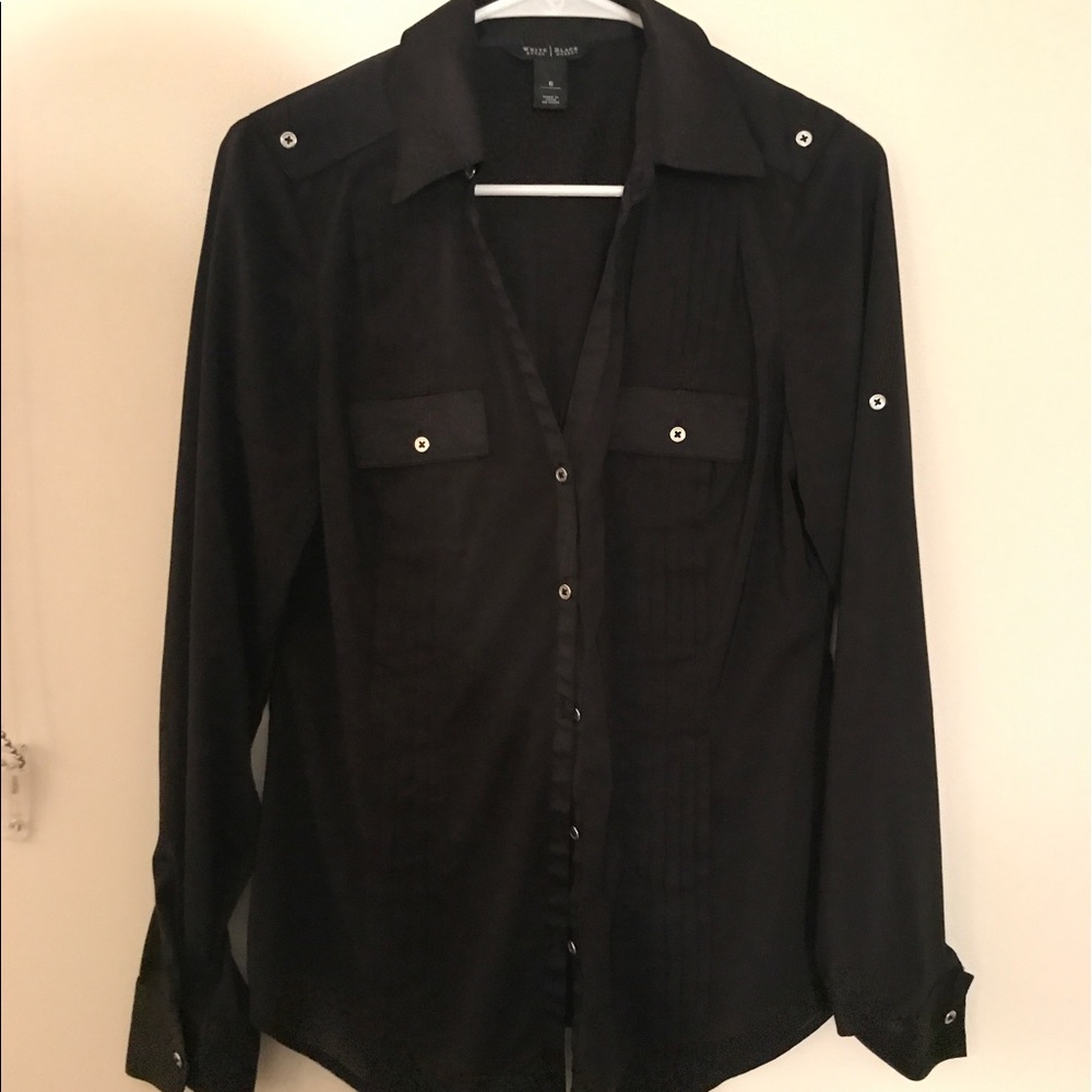 Button down silk