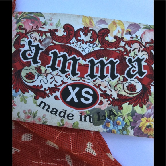 NWT WOMENS RED SHEER LONG SLEEVE T SHIRT XS - Picture 4 of 8