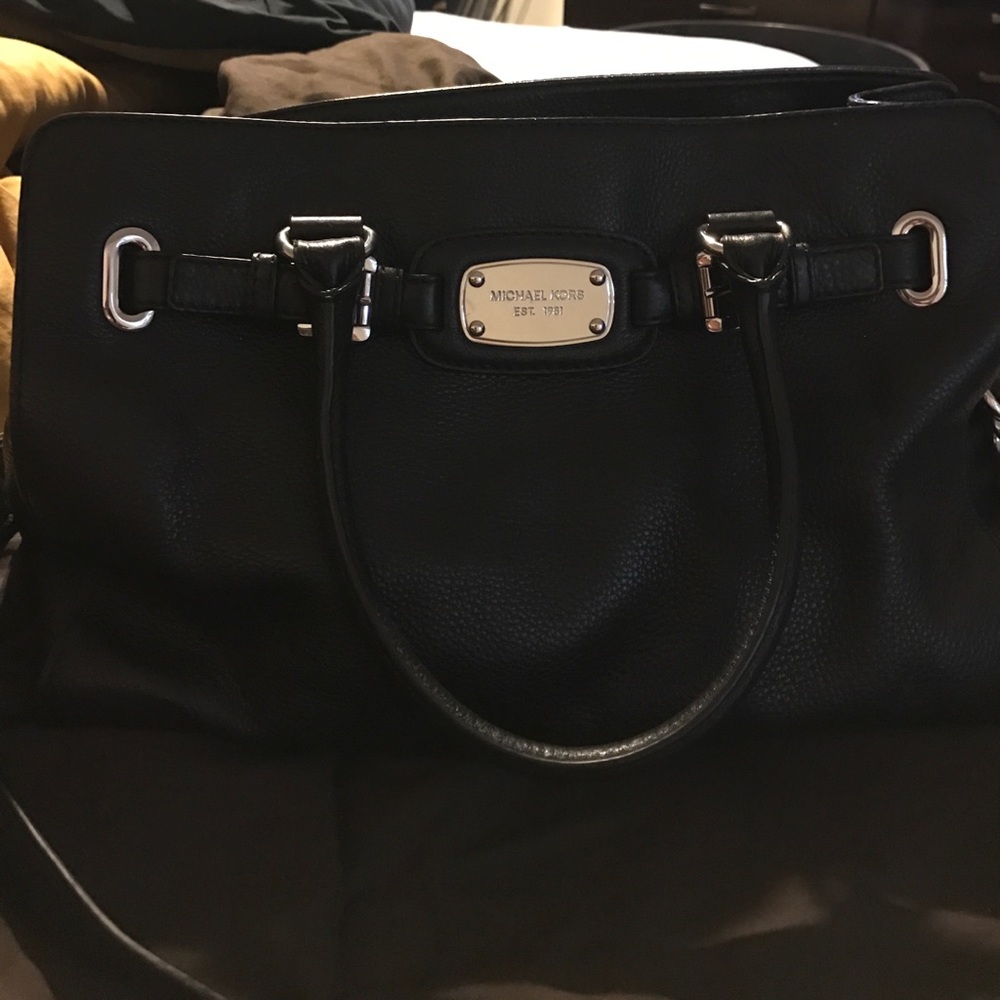 Michael kors Hamilton purse black