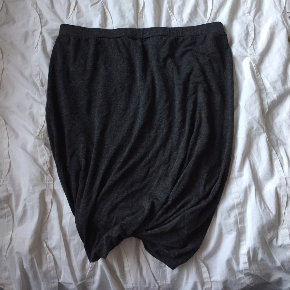 Leith stretch tulip mini skirt