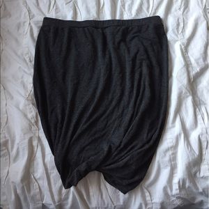 Leith stretch tulip mini skirt