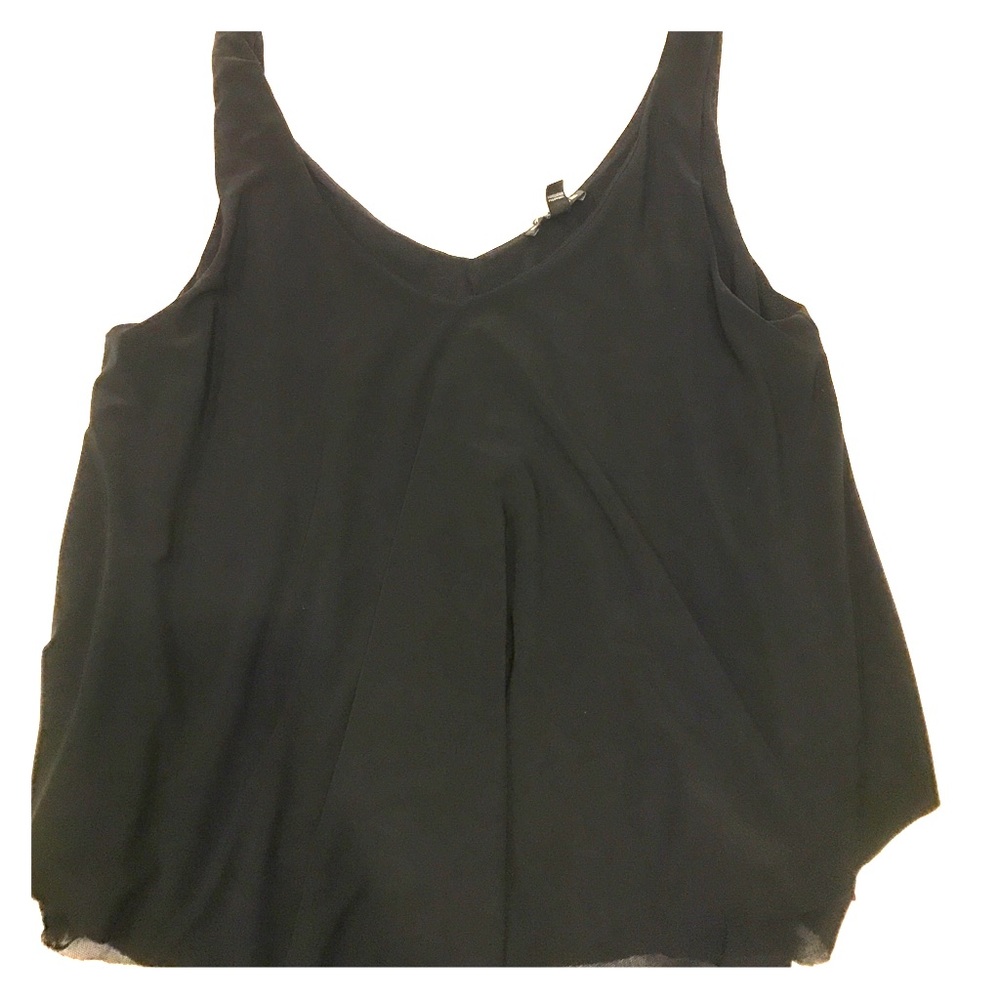 Express loose satin like top