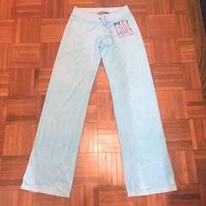Juicy Couture Blue TrackSuit Bottoms