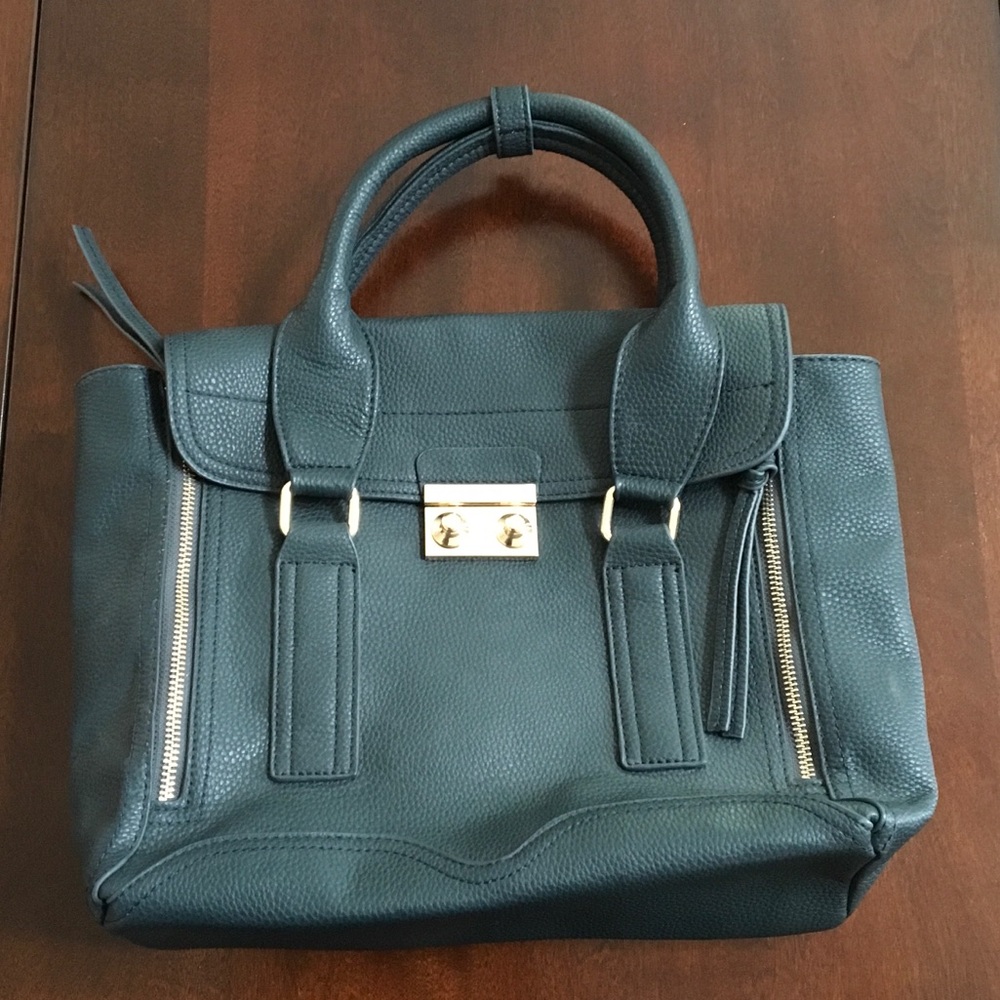 Vegan Forest Green Bag