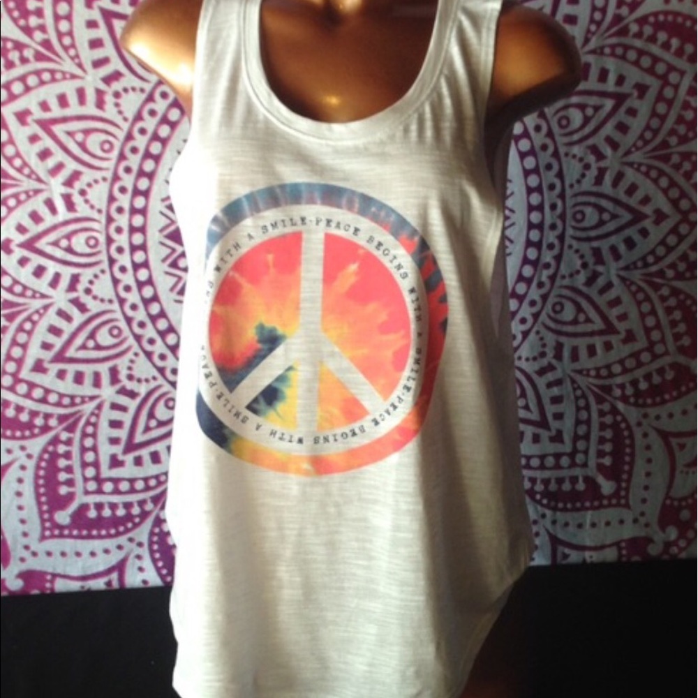 Peace sign tank!! ✌🏽