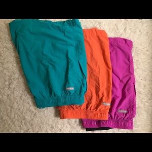 Set of 3 Columbia Hiking/Exercise Shorts