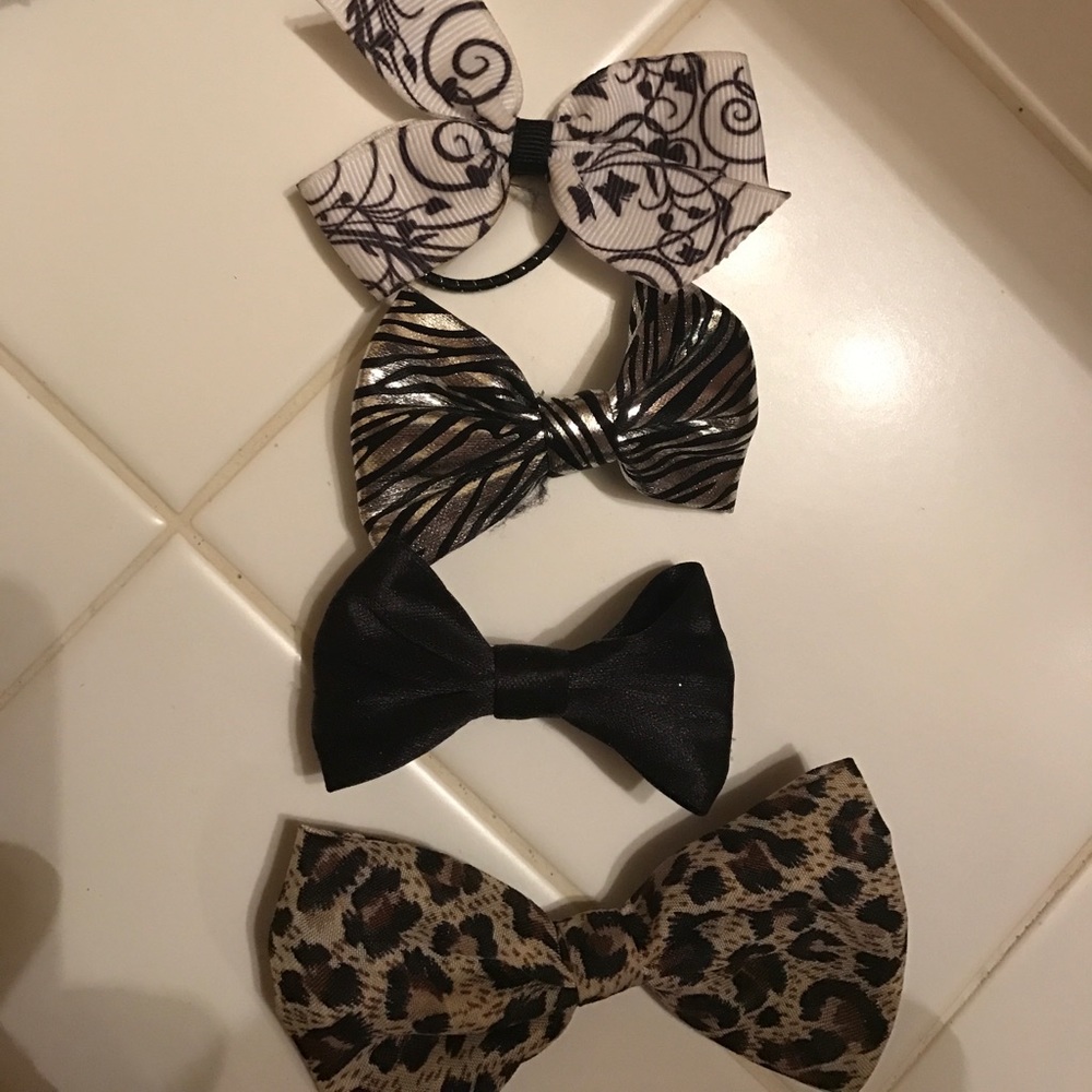 4-Pack Hair Bows
