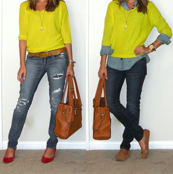 Sweaters - 🐝Neon Yellow Sweater from GAP🐝