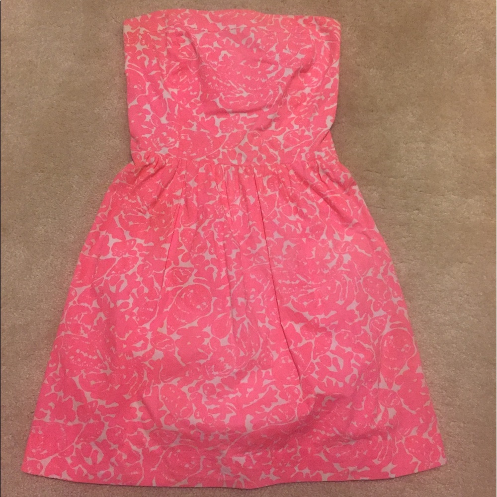 Straples Lilly Pulitzer dress