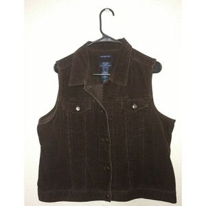 Brown Liz Claiborne Vest