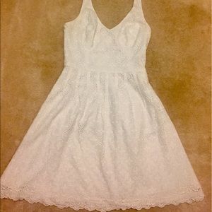 White halter Lilly Pulitzer dress