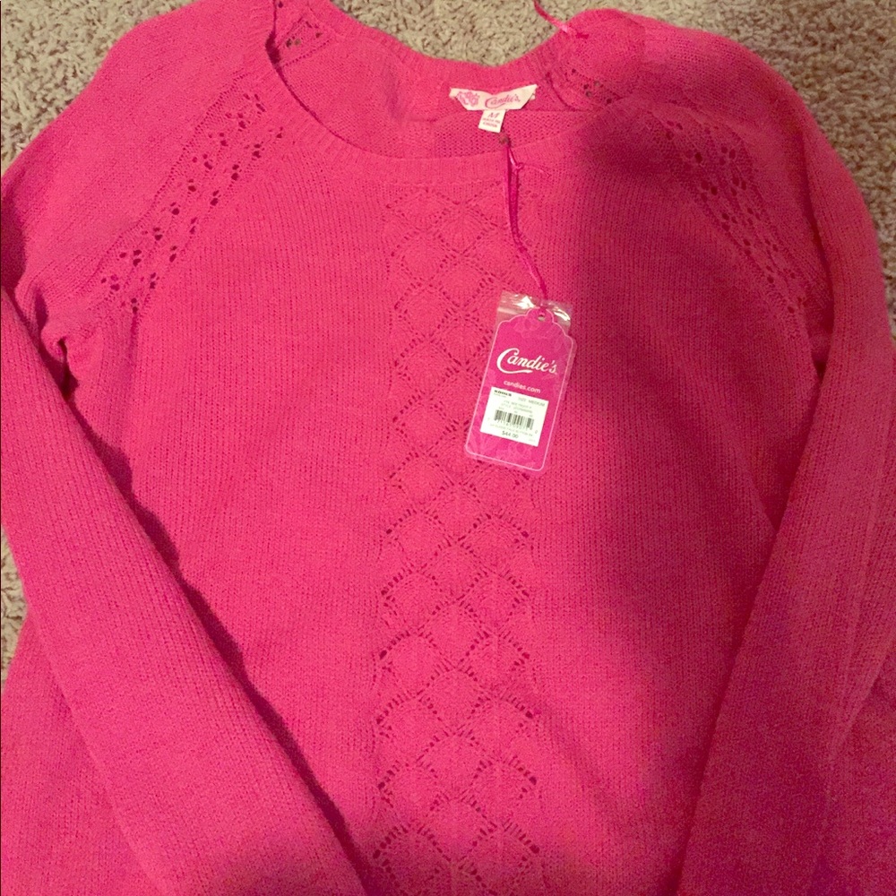 Pink sweater