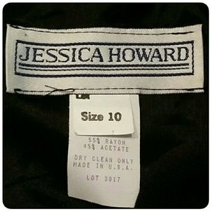 Jessica Howard Dresses - Jessica Howard Professional Black Dress Size 10 Jessica Howard Dresses - Jessica Howard Professional Black Dress Size 10