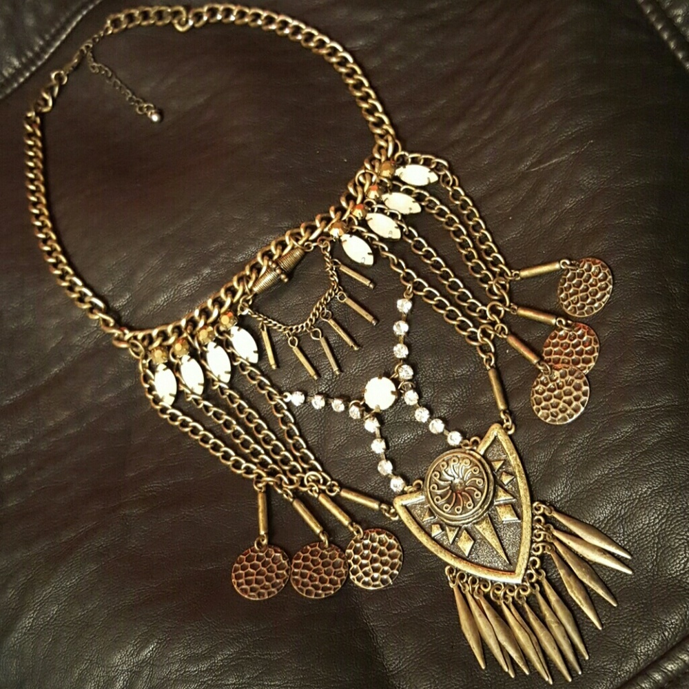 BP Tribal Statement Necklace