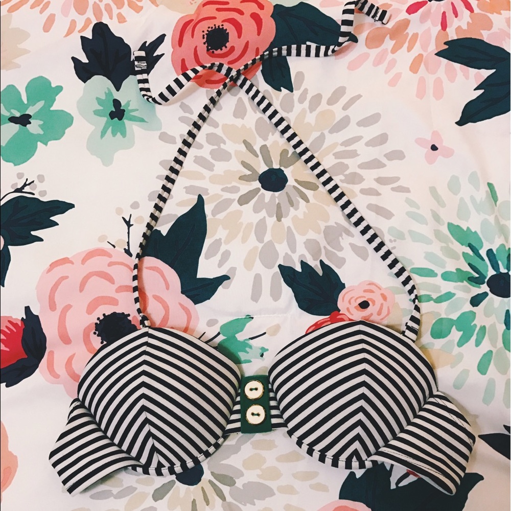Nautical style bikini top