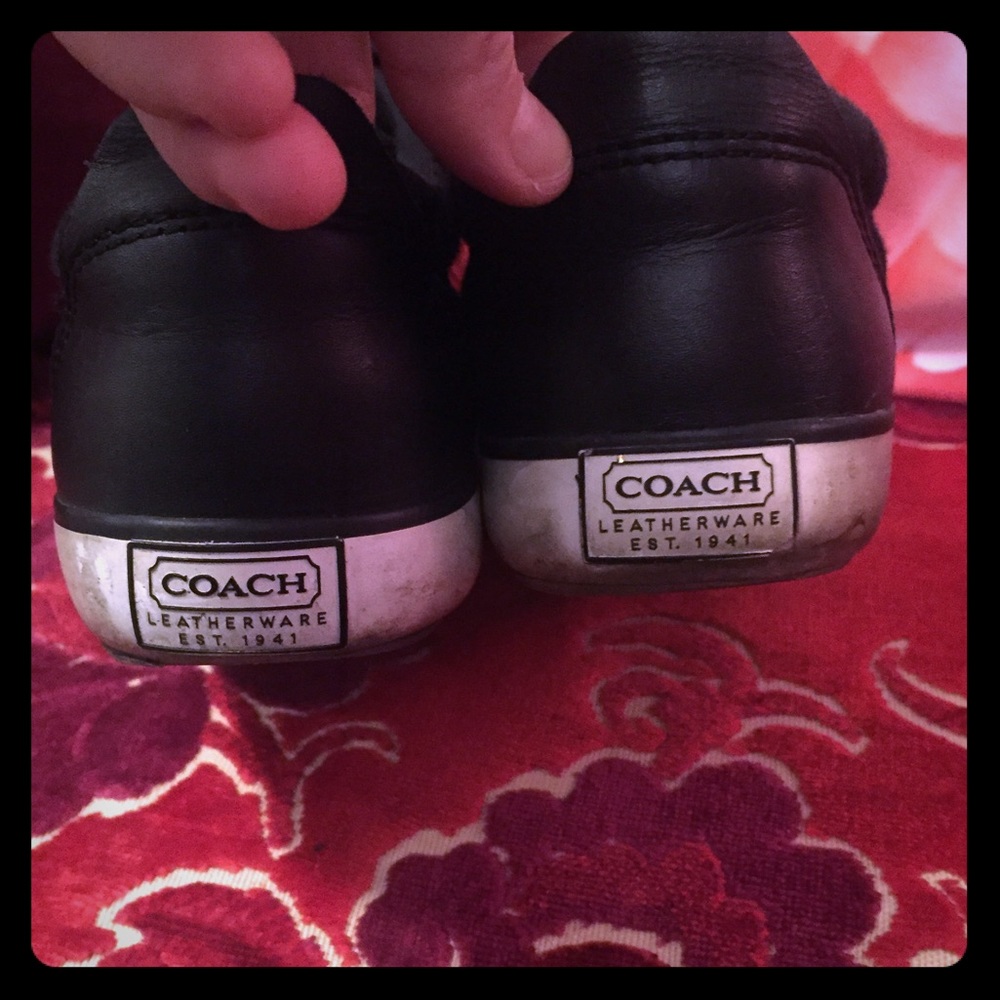 Coach legacy lace up sneakers