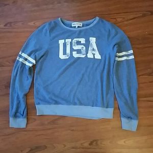 Wildfox Blue USA sweater