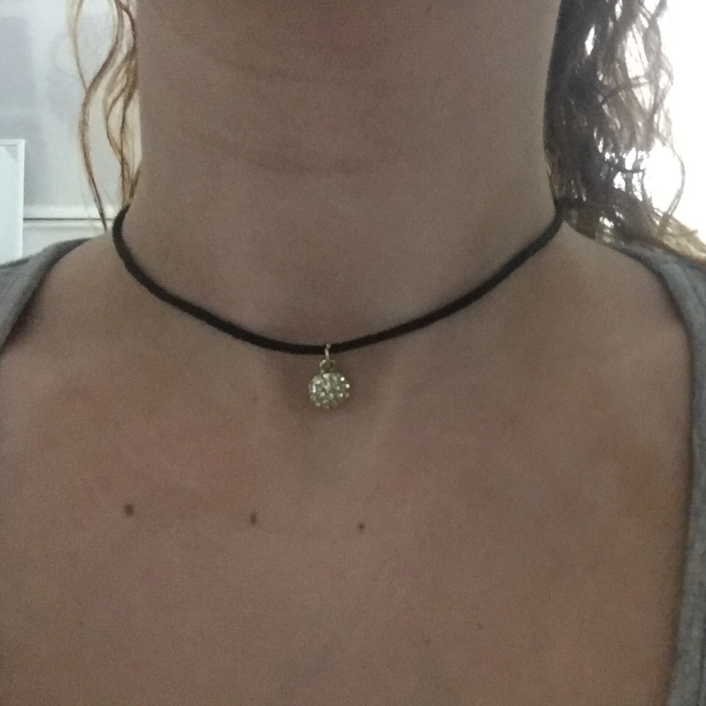 black choker