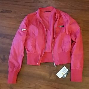 Members Only Hot Pink Jacket NWT