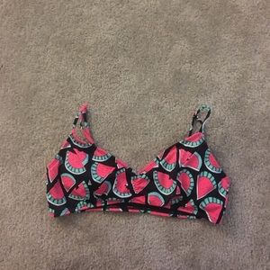 Watermelon bikini top