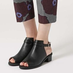 Topshop black sandals