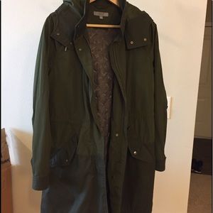 Uniqlo Jacket w/ Hood (Olive Green)