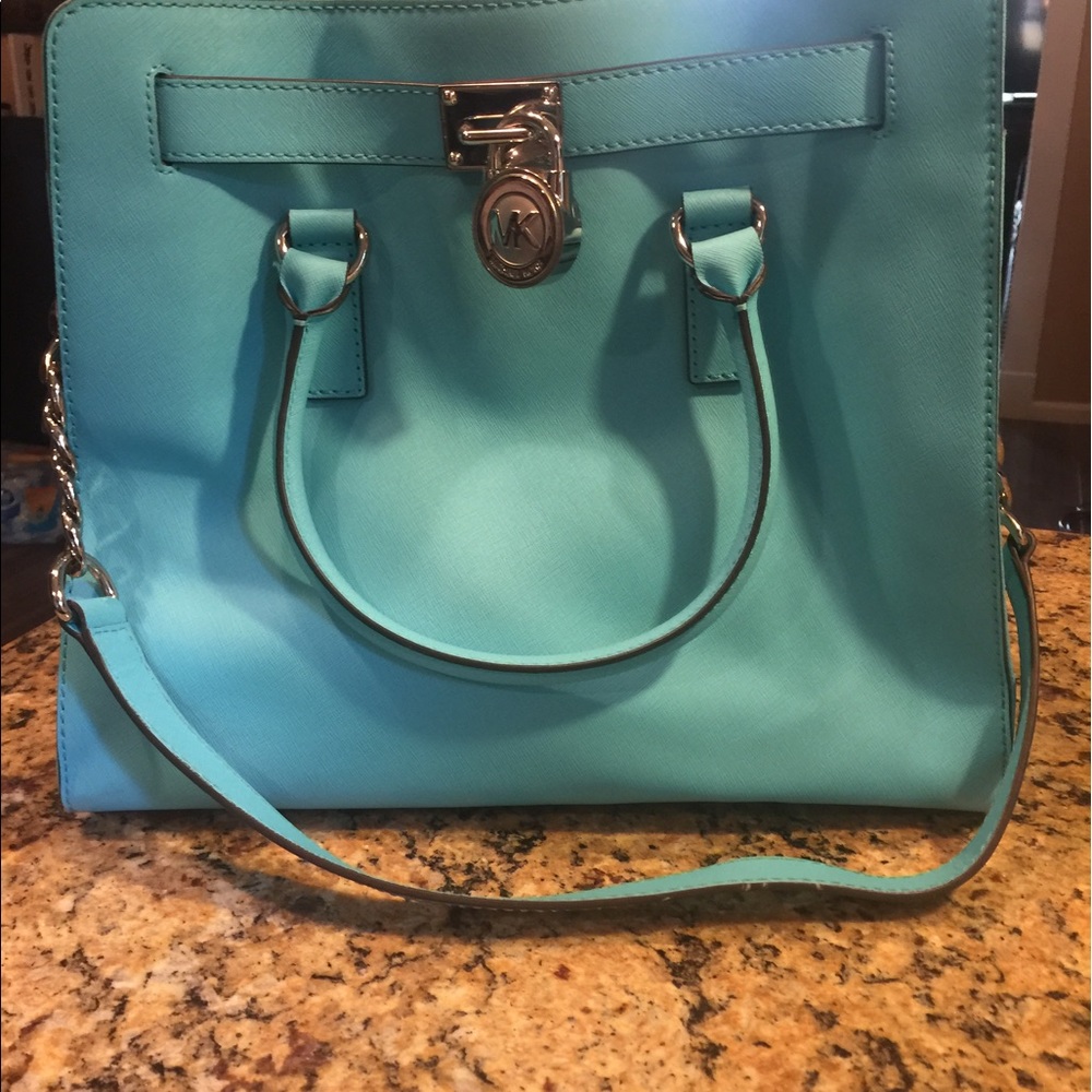 Beautiful Blue Michael Kors Bag