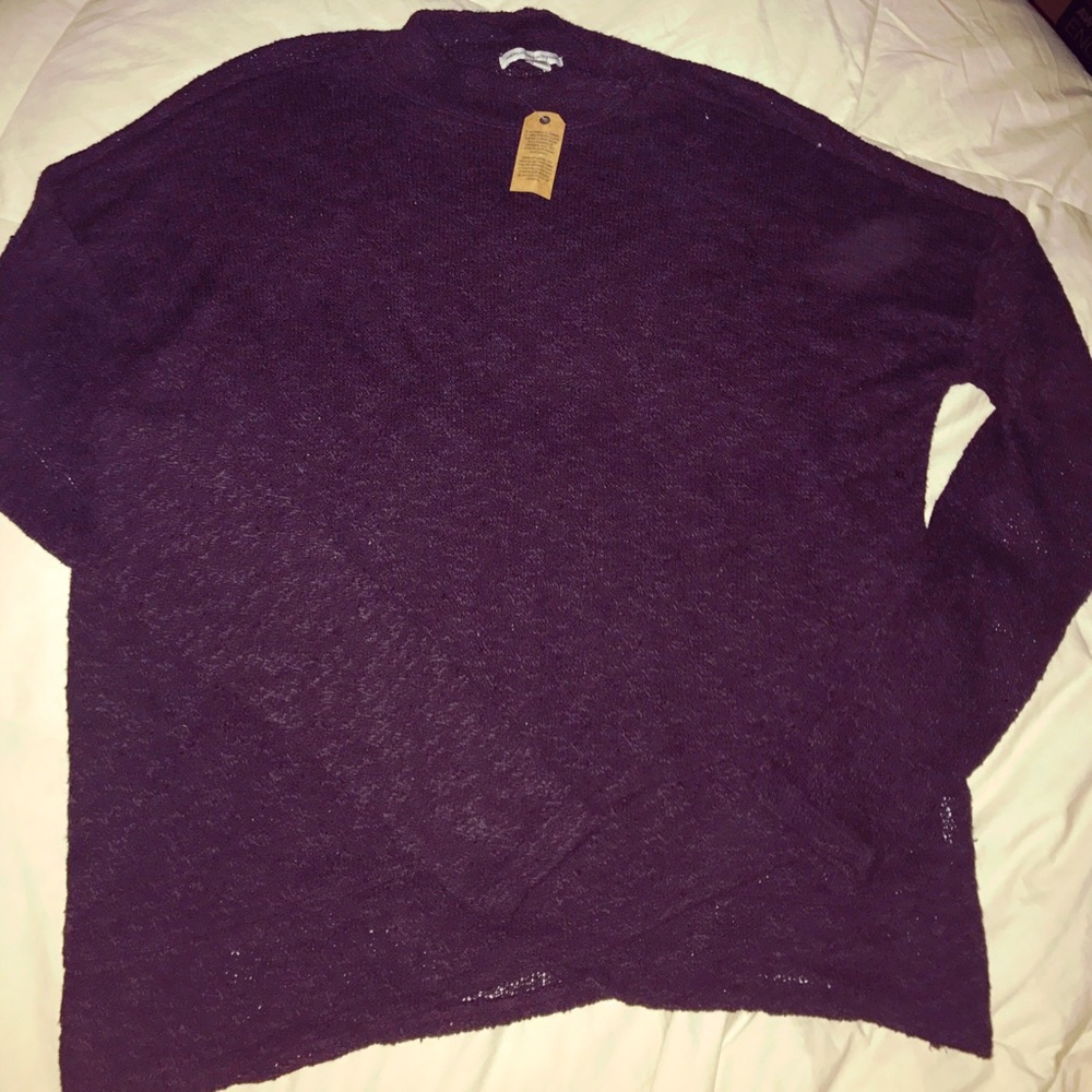 NWT Lightweight Purple Sweater