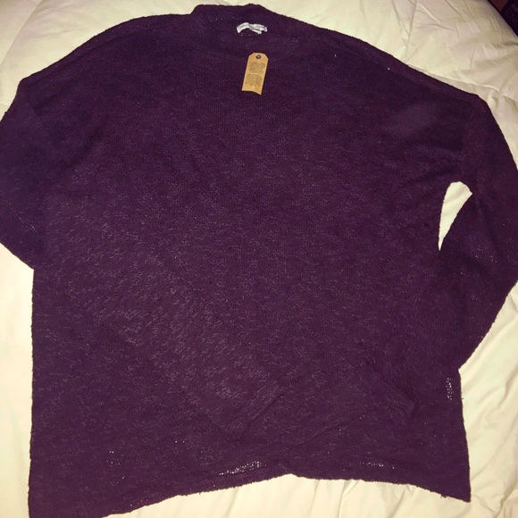 NWT Lightweight Purple Sweater - Picture 1 of 4