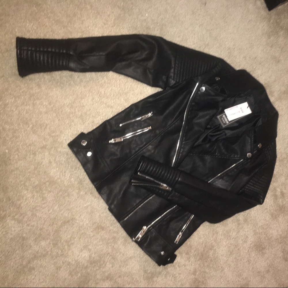 Leather jacket