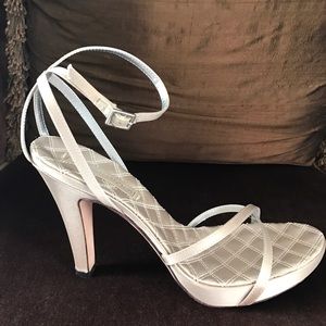 BCBG Champagne Heels