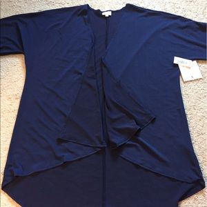 LulaRoe BNWT navy blue Lindsay