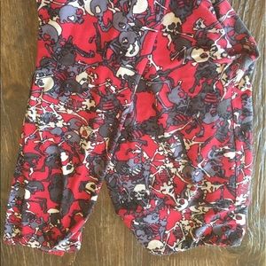 Lularoe Skeleton bones Leggings