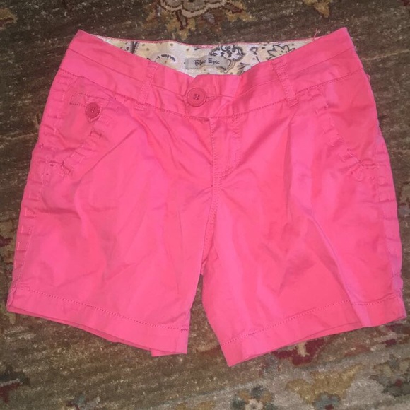 coral pink shorts - Picture 1 of 2