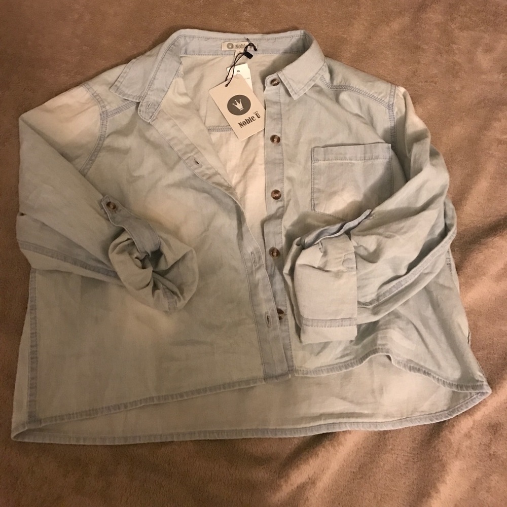 Jeans crop top