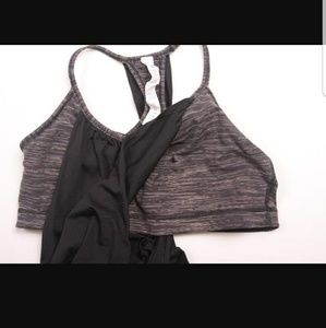 No limits tank in cashew and black