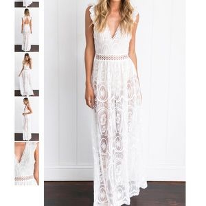 NEW w/ Tags Mura Idyllic Dress White - Medium