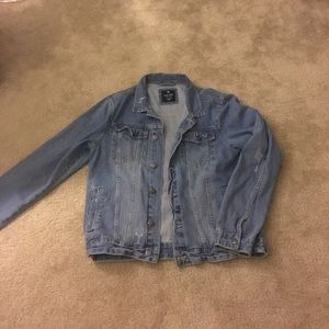 Oversized denim jacket