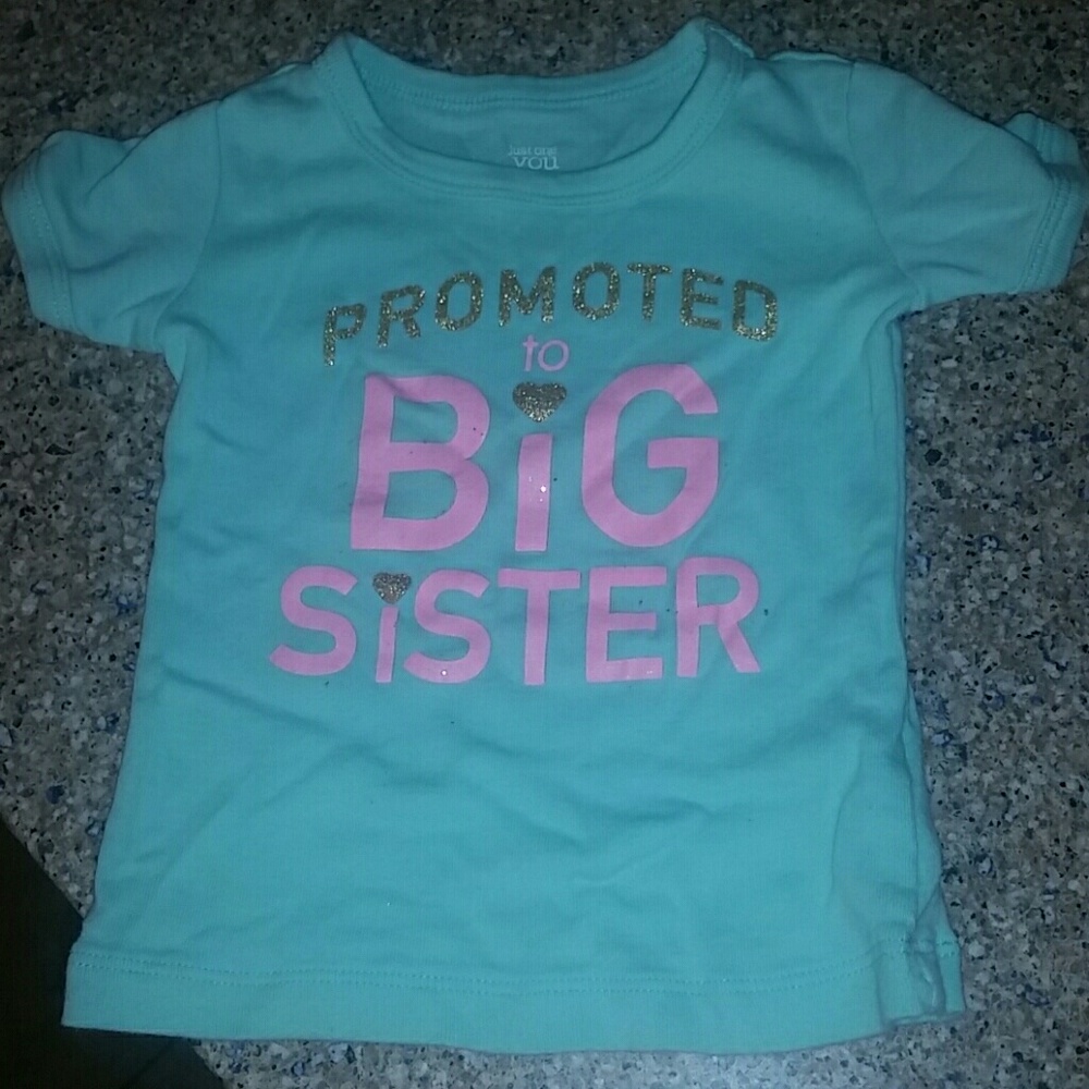 18 month big sister shirt