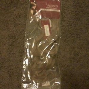 24 inch dark blonde clip in curly hair extensions